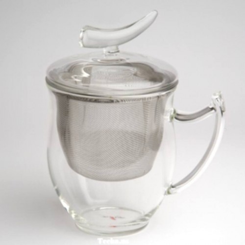 Skleněný bylinkový hrnek TeaLogic 'Epsilon' 0,35l